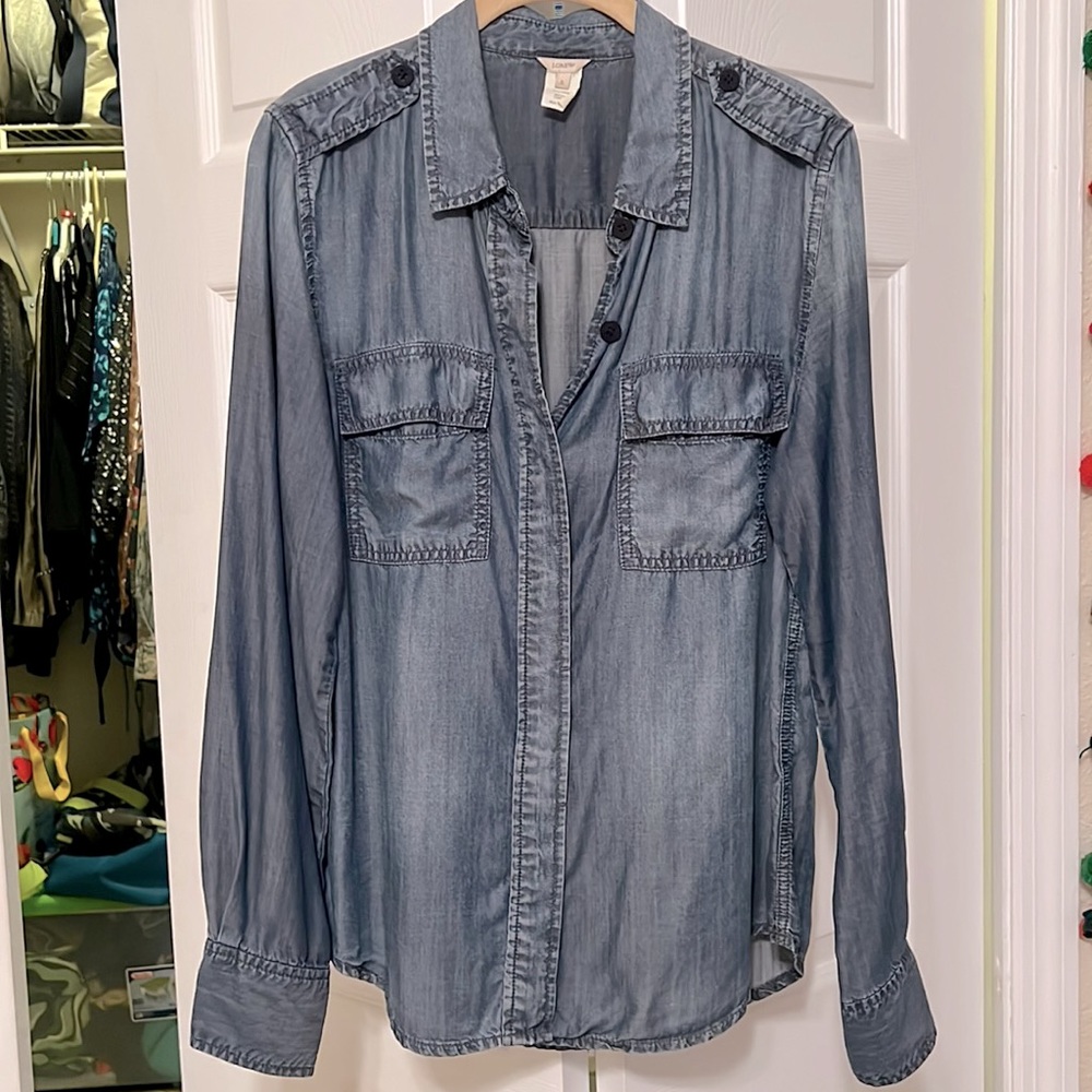 Denim Blouse